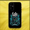 K-Korn Handyhülle für Samsung S24, S21, S22, S23, S30, Ultra, S20, Plus, Fe, Lite, Note, 10, 9, 5G, Schwarze Softshell