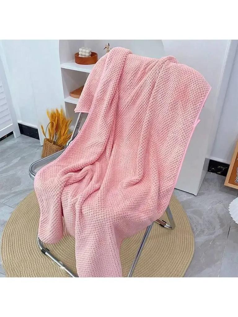 Children's Bath Towel Coral Velvet Soft Absorbent Fast Drying High-quality Towel Baby Beach Home Bathroom Product 69cm * 139cm