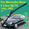 Front Silicone Coating Wipers for Mercedes Benz E Class W210 1996 - 2002 24" Car Wiper Windshield Windscreen Blades Accessories