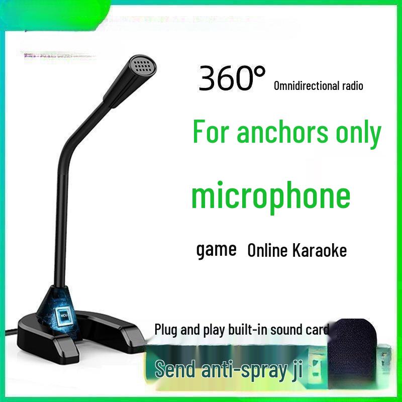 Desktop Microphone for Gaming, Streaming, and Voice Chat