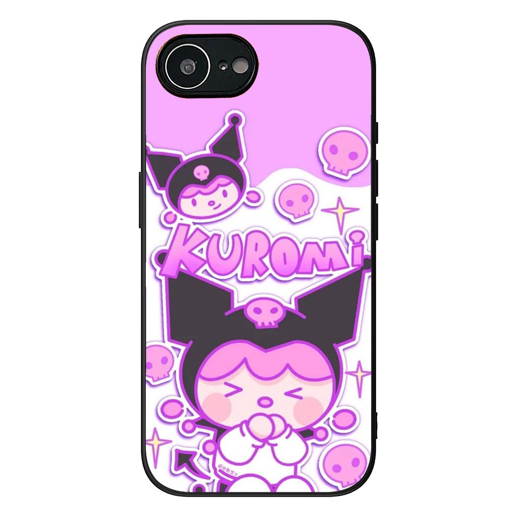 Cover for OPPO A54 A40 A60 A80 A18 A16 A17 A38 A78 A79 A57 A55 A3 Pro A96 A15 A12 Phone Case Poster Kuromi Lovely Cartoon