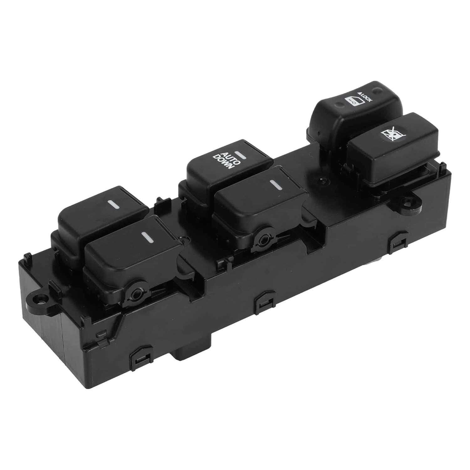 Power Window Switch 935702K010 Window Control Switch for Kia Soul 2010-2013 Front Left Driver Side Black