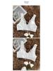 Women's Sexy French Lace Seamless Front Buckle Bra