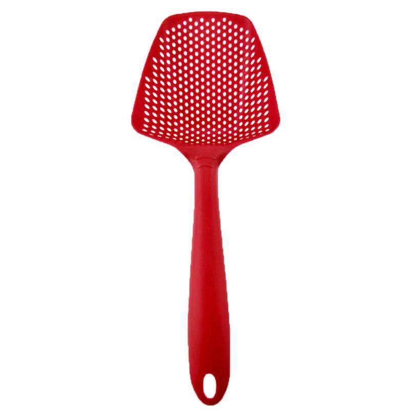 1pc Creative Cooking Spatula Food Strainer Spoon Drain Gadget Strainer Home Kitchen Accessories