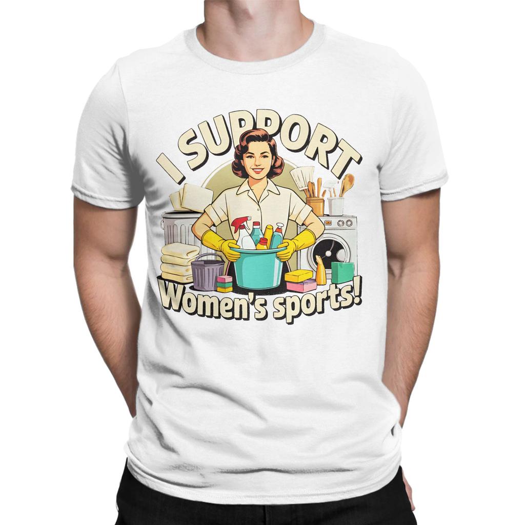 Unisex I Support Unisexs Sports T Shirts Pure Cotton Tops Funny Short Sleeve Crew Neck Tees Birthday Gift TShirts