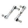 1 Pair Adjustable Air Suspension Rod Lowering Links Kit For BMW F11 E61 E39 X5 X6 Automotive Accessories