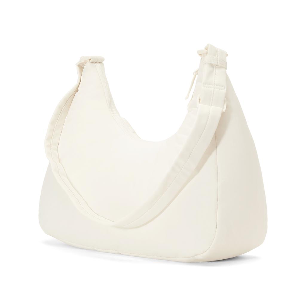 New Skechers Waterproof Fabric Crossbody Bag, Shoulder Bag Regular Women's Tofu White P325U023-0211