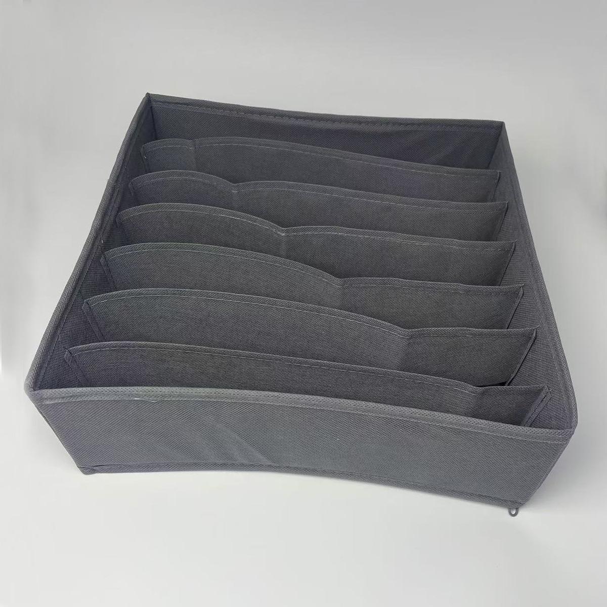 

Складной органайзер для нижнего белья и бюстгальтеров: Ящик-органайзер 3-в-1 для трусиков, бюстгальтеров и носков