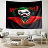 clown's Dark Portrait Tapestry, Unique Design Tapestry, Wall Decor for Bedroom,Livingroom, Playroom,Heartwarming Fan Holiday Gifts