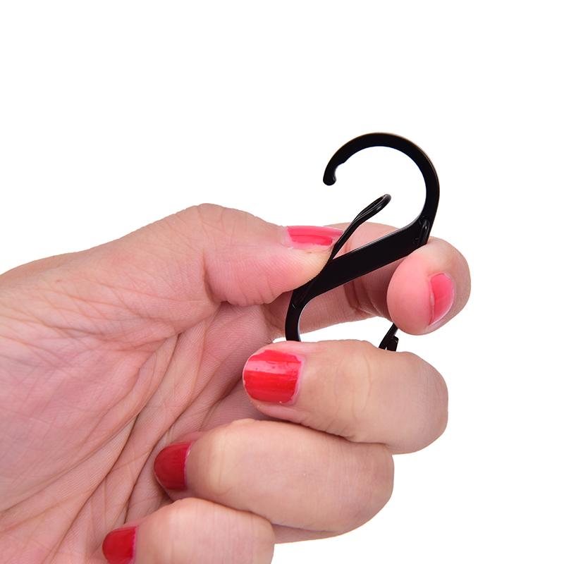 1 buc. Carabiniere multifuncționale pentru exterior. Cârlige în formă de S. Deriri rapide din oțel inoxidabil