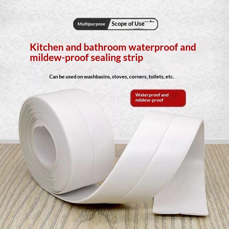 3.2/5M Self Adhesive Pvc Sealing Tape Oil Proof Waterproof Kitchen Sink Bathroom Toilet Wall Sticker