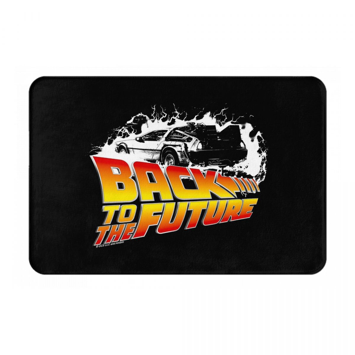 Retro Back To The Future Antislip Deurmat Vloermat Duurzaam Tapijt Kleed voor Keuken Entree Huis Slaapkamer Voetmat Matten 60x40 cm