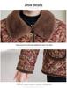 Mid-Aged & Elderly Women's Stylish Warm Velvet-Lined Winter Cotton Jacket