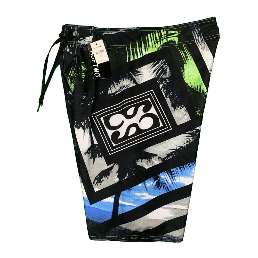 2024 Quick-Dry Men’s Sea View Peach Velvet Surf Shorts