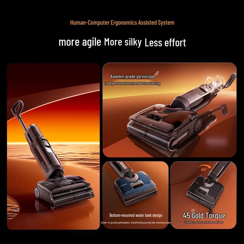 Tineco Floor One StretchSteam Cordless Wet/Dry Steam Vacuum Mop