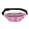 Laser Fanny Pack Belt Bag for Women Cross Body Womens Crossbody Bags Waist Bag Fashion Waist Pack Bum Bag Hiking Running Travel