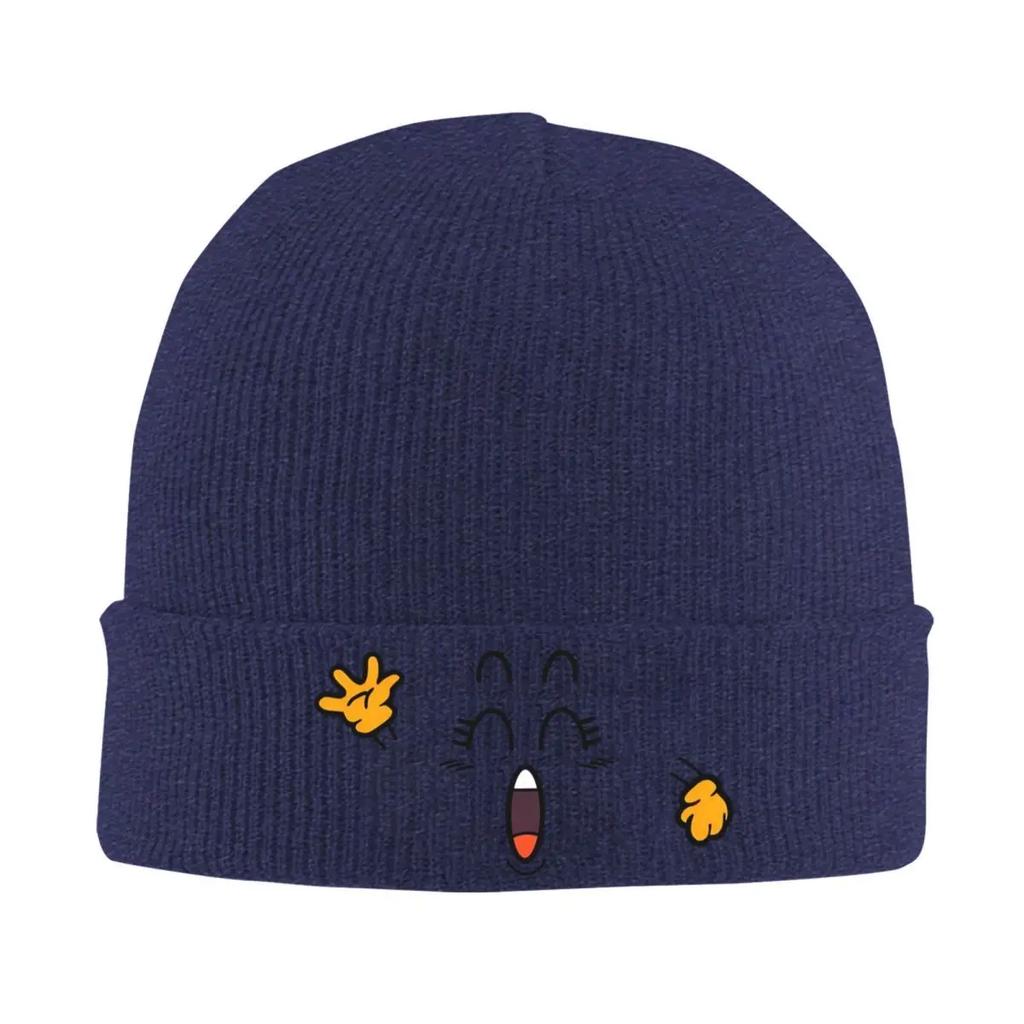 New New Happy Arale DrSlump Hats Autumn Winter Beanie Warm Unisexga Caps FeUnisex Unisex Acrylic Knitted Hat