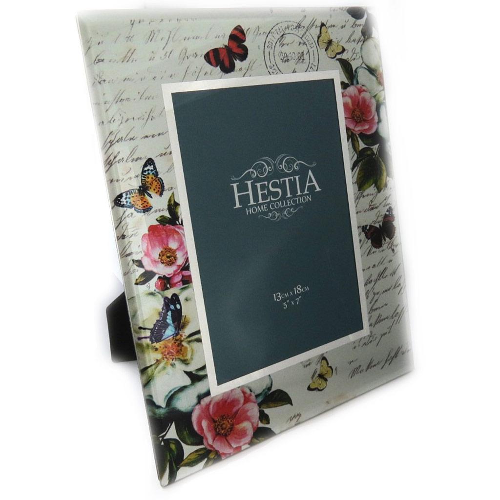 Les Trésors De Lily [L6834] - Photo Frame 'Silk Butterfly' Tutti Frutti (13x18 Cm)