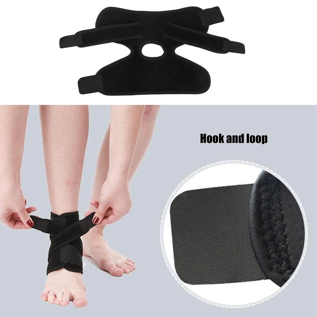 Ankle Brace Hook and Loop Durable Neoprene Relieve Pain Free Adjustment Ankle Support for Arthritis Tendinitis Sprains