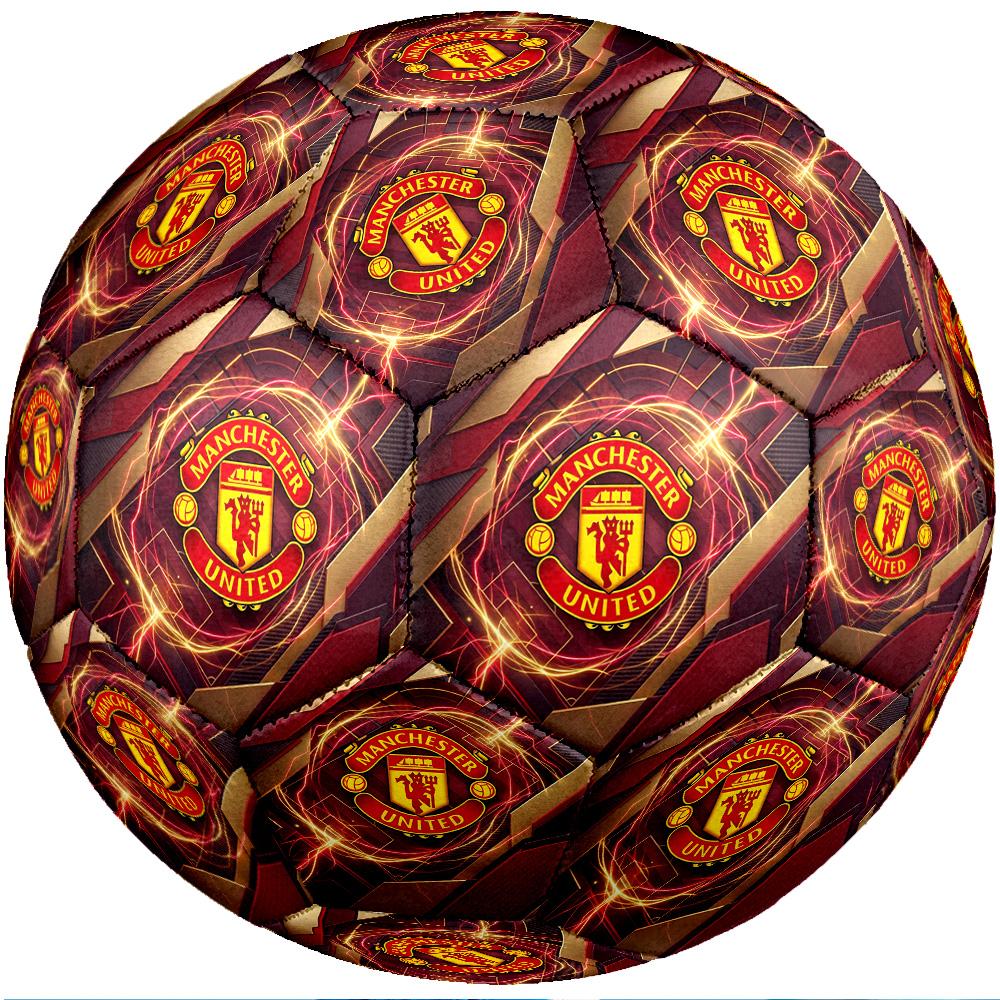 Manchester United Theme soccer ball Size 5 Soccer Ball Soft Touch Professional Training Football for Outdoor Sports