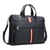 Bally Logo Calfskin Briefcase Men briefcase Blue 6307864