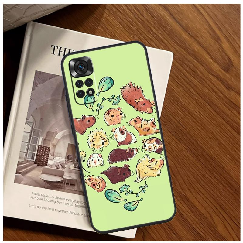Guinea Pig Case For Xiaomi Redmi Note 12 10 9 11 13 Pro Plus 12S 10S 11S 9S Redmi 13C 10C 9C 12C Cover