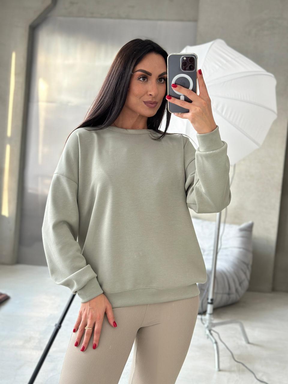 

Свитшот PEONY №1 XXXL Зеленый (1908243-52-54:249) XXXL зелений