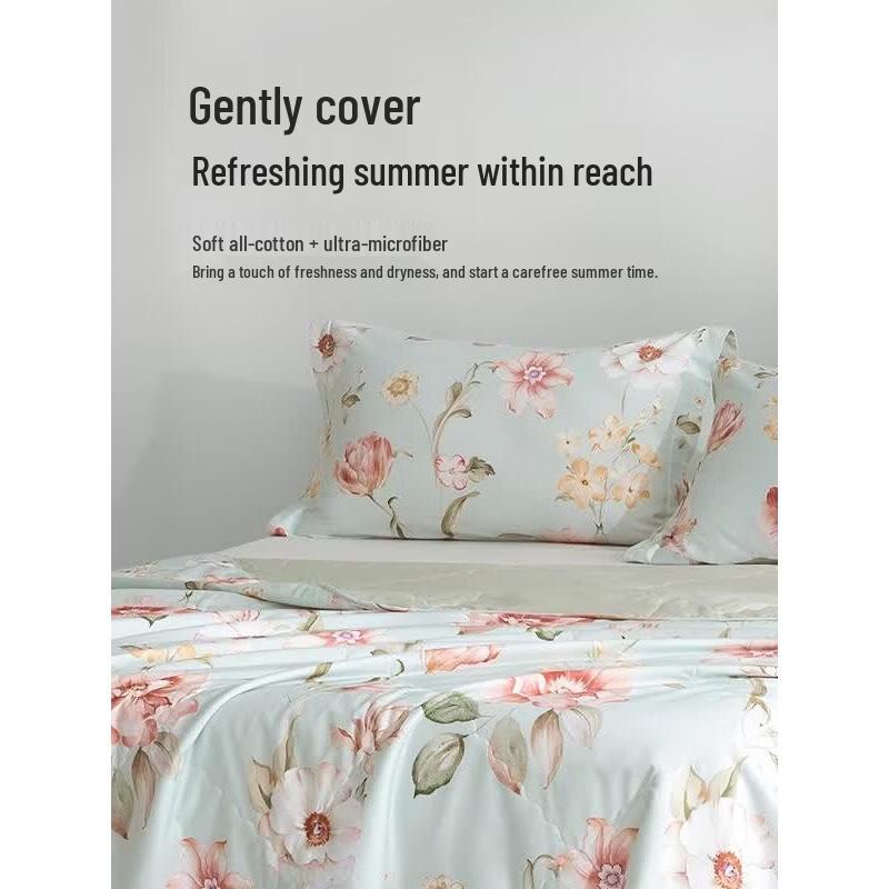 Mengjie Pure Cotton Washable Summer Quilt