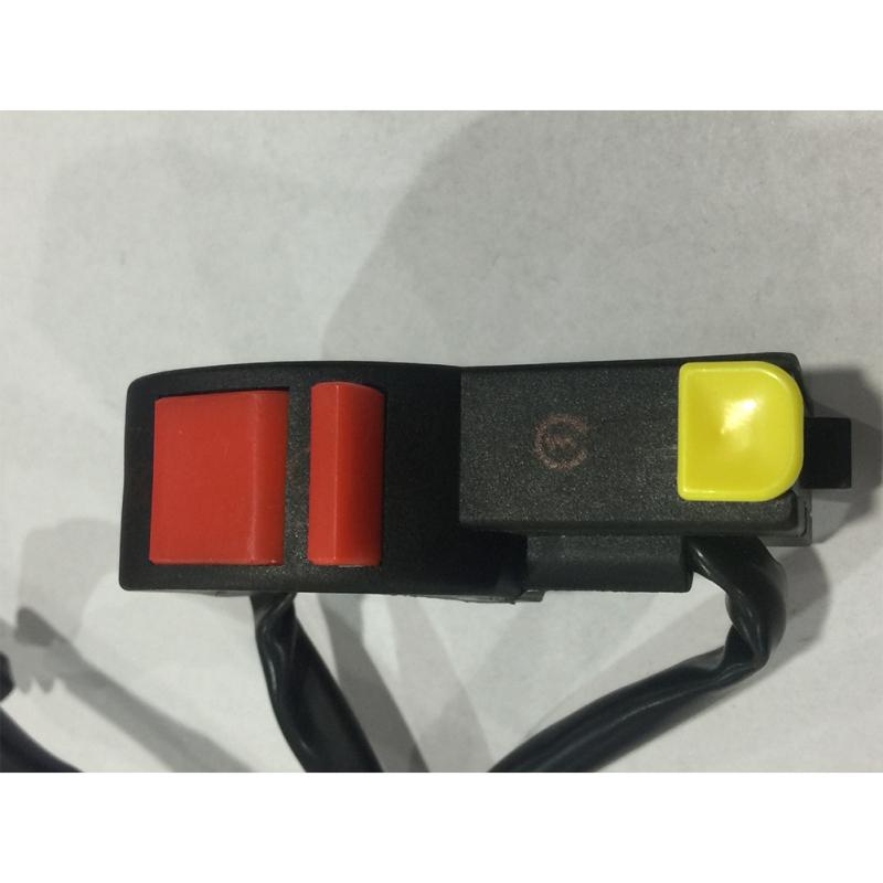 Motocross ATV Zubehör Motorrad Start Schalter Lenkerblock Elektrischer Starter Scheinwerfer Blinker