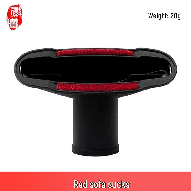 Boxuan 2-in-1 Round Brush Head for Philips Midea Vacuum Cleaners, Universal 32mm Diameter