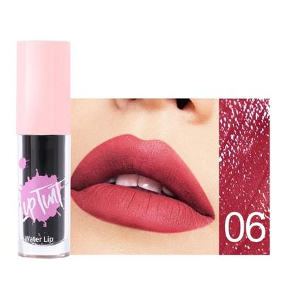 Fruchtsaft-Lippentönung, antihaftbeschichteter Becher, flüssiger Lippenstift und Rouge, wasserfest, langanhaltend, Wasserflecken, Lippen, Wangen, Make-up, 2-in-1, A6, 1 Stück