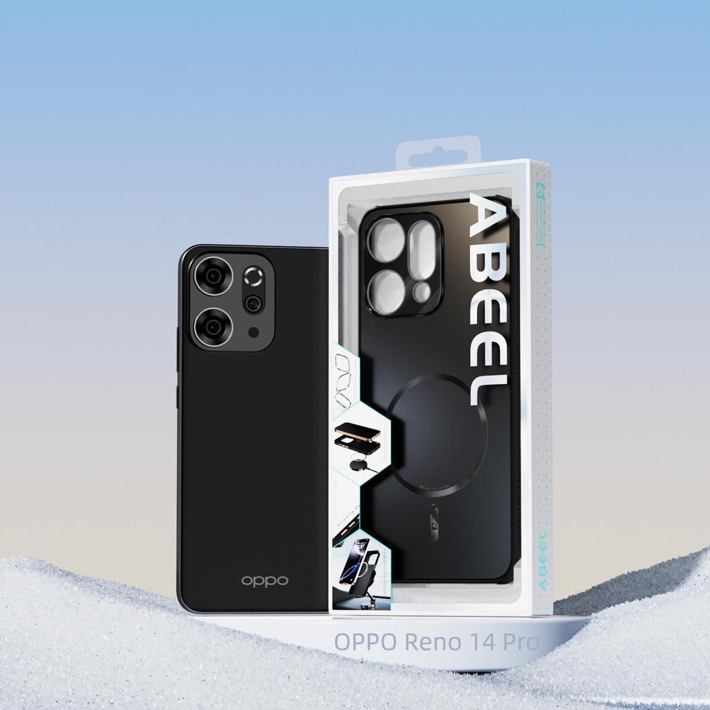 OPPO Reno 14/13 Pro Anti-Fall Magnetic Frosted Full Coverage Case