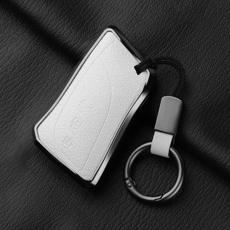 Genuine Goatskin Key Cover for 25 Lexus Models: ES200, RX350H, NX200, ES300H, and More.