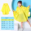 Children's Cloak Plus Size Raincoat Can Be Backpack Boy Girl Baby Fashion Cute Student Children Playing with Water Poncho