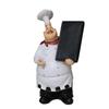 Creative Resin Chef Figurine for Home, Restaurant, or Cafe Decor