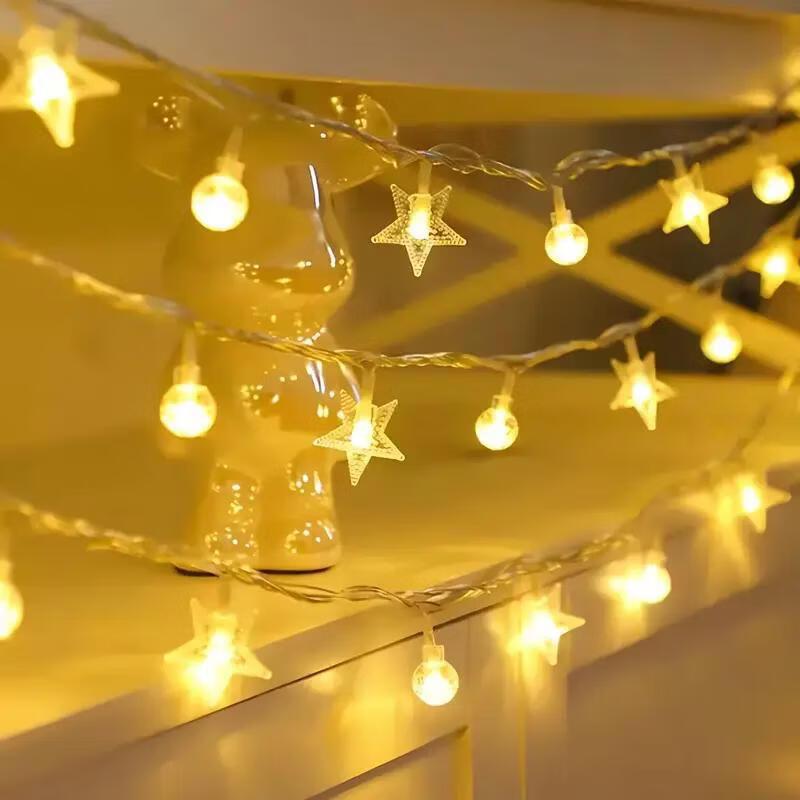 OEING Outdoor Starry LED Fairy String Lights
