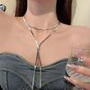 Κολιέ Choker από Κρύσταλλο και Μαργαριτάρι, Κρεμαστό Δάκρυ, Νυφικό Κοσμήμα για Γυναίκες