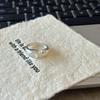 Elegant Water Drop Adjustable Ring for Women - Light Luxury & Fashionable Index Finger Accessory