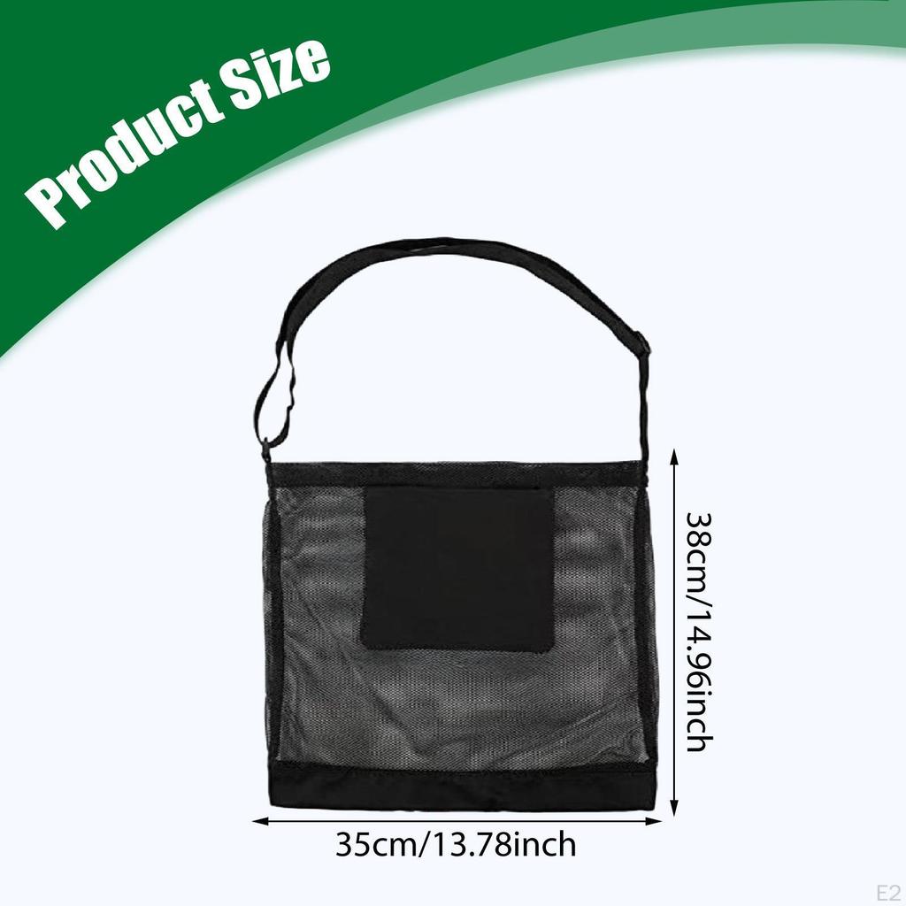 Sammeltasche Jagd Verstellbarer Riemen Netz Erntebeutel Fruchterntekorb für Camping