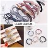 15-Piece Hair Tie Set with Pearl Hair Ties and Beads, Perfect for Adults, Scrunchies, Hair Ornaments, and Hair Accessories. Elegant and Casual Hair