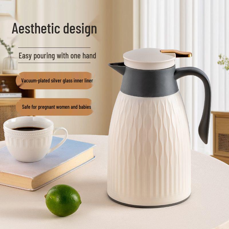 

Large Capacity Insulated Thermos with Glass Liner – Ideal for Home and Dorm Use Other