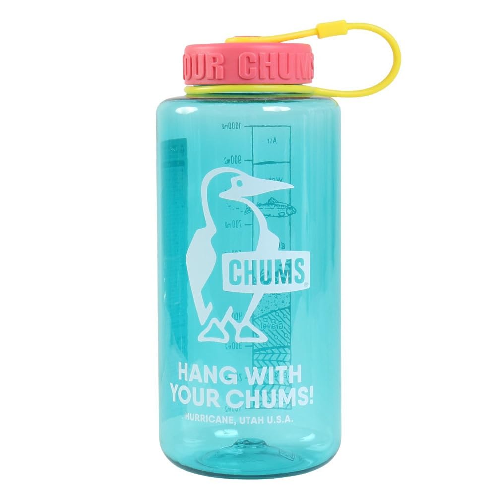 CHUMS Booby Bottle, 1000ml, Mint/FF, CH62-2125-M123