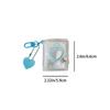 Transparent and Shiny 2-inch Card Book, Boutique Store, Keychain Pendant, Photo Album, Student Headshot, ID Photo Storage