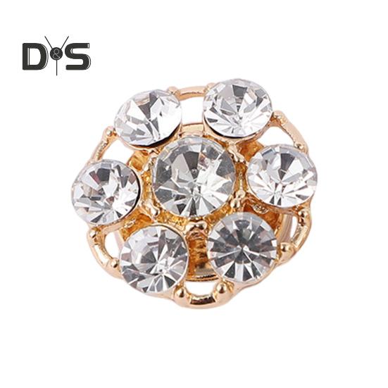 

1/6 шт. женские накладки на пуговицы блестящие запонки со стразами защелкивающиеся съемные зажимы для пуговиц рубашка платье аксессуары 1pc C