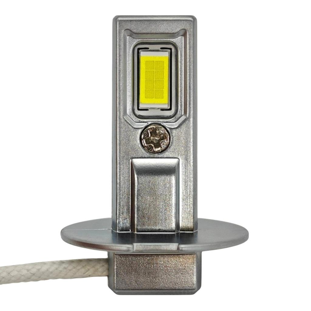 2 piezas H3 LED bombilla 9V-16V CANBUS 4000lm blanca potente