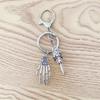Alloy Bird Head Skull Claw Keychain Key Holder Charm Jewelry Gift Luggage Bag Ornament Car Key Hanging Accessories