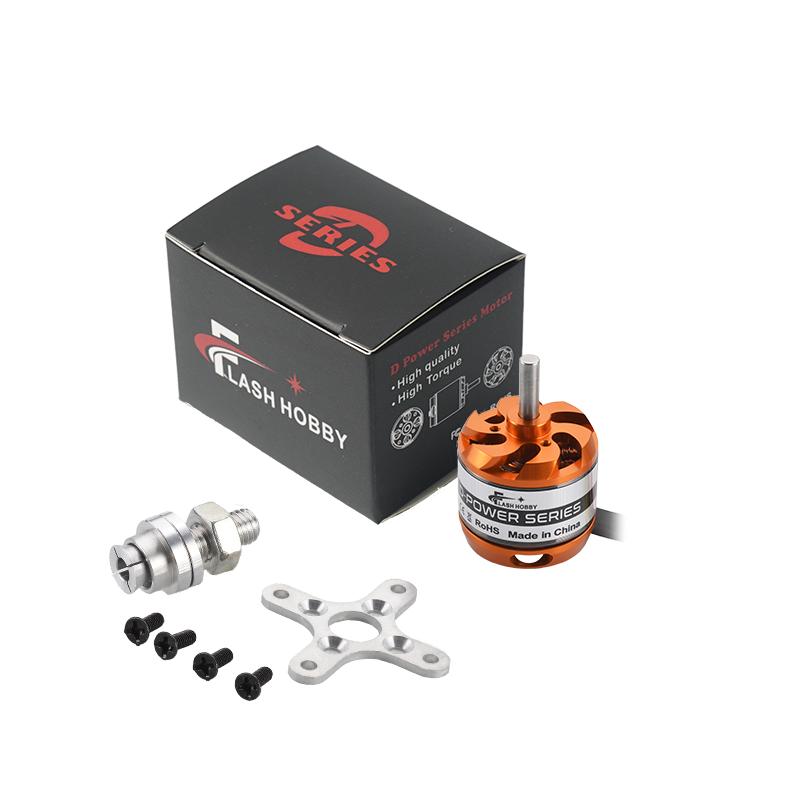FlashHobby D3536 1450KV/1250KV/1000KV/910KV/750KV Brushless Outrunner Motor For Helicopter and RC Models
