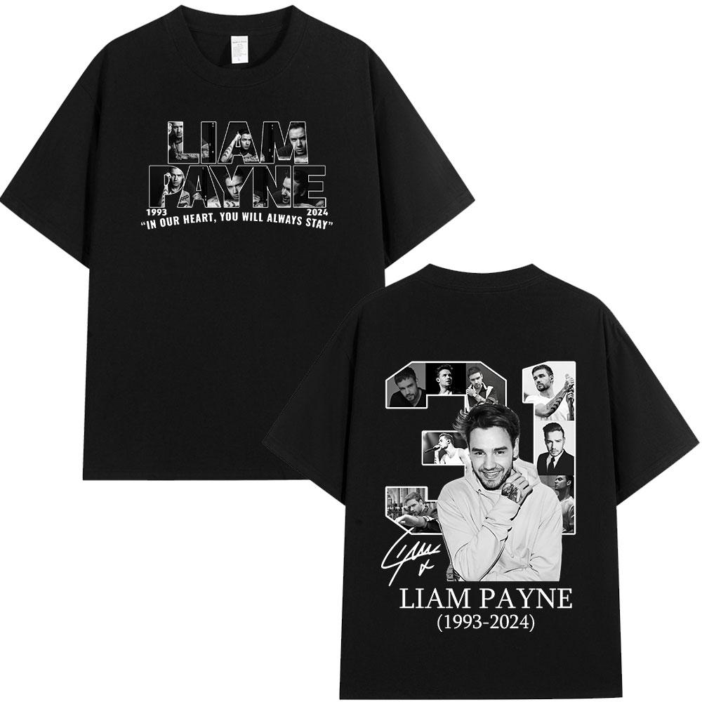 Liam Payne Choose Love T Shirts Tribute Payne Fans Gift Mens Women Clothing Short Sleeve Oversized T-shirts Hip Hop Tee Shirt