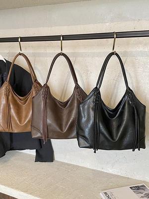 Sac fourre-tout décontracté grande capacité style coréen automne 2025 pour femmes