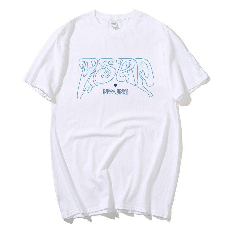 Kpop Combination Girl Group Peripheral Harajuku Print Fashion Men'S And Women'S T-Shirts Top Short Sleeves